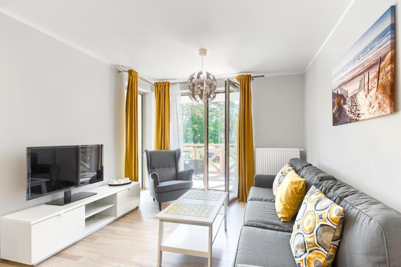 Apartament Bursztynowy Rezydencja Park Mielno  Dış mekan fotoğraf